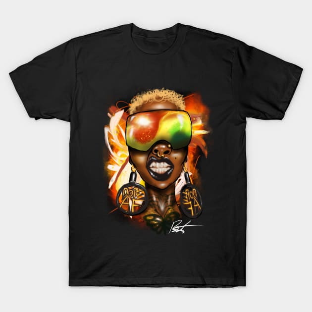 Dope AF T-Shirt by Timzartwork